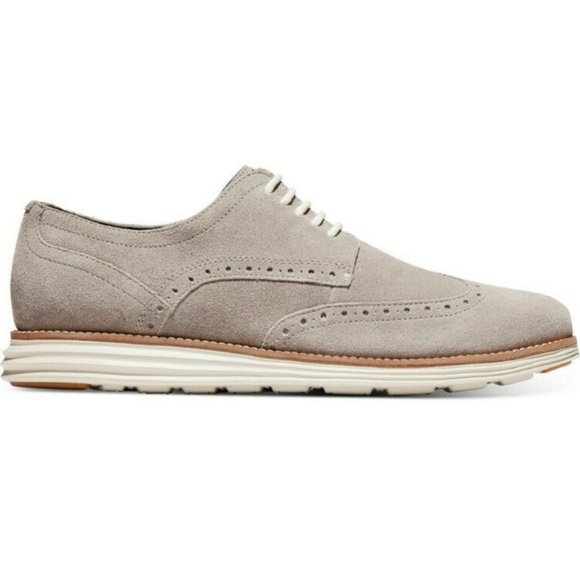 cole haan tan wingtips